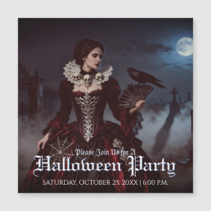 Rainha Gótica em Moonlit Graveyard