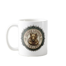 Rainha Leoa. Caneca de Café Irlanda