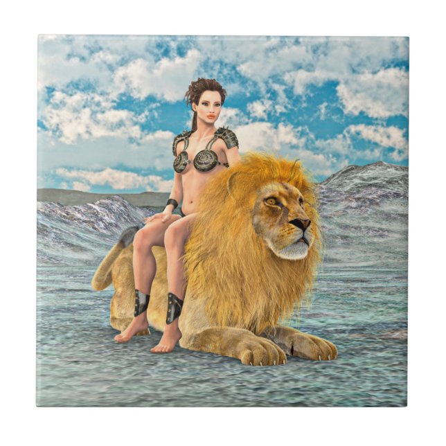 Rainha Leoa Fantasia (Frente)