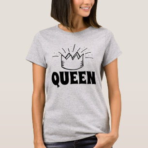 Rainha Mãe Camisas camisetas T-Shirt