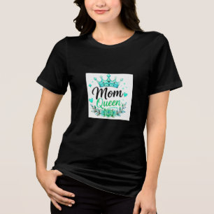 Rainha Mãe Coroa de Teal Floral