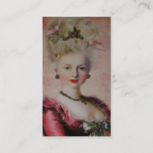 Rainha Marie Antoinette ~ Cartão de visita