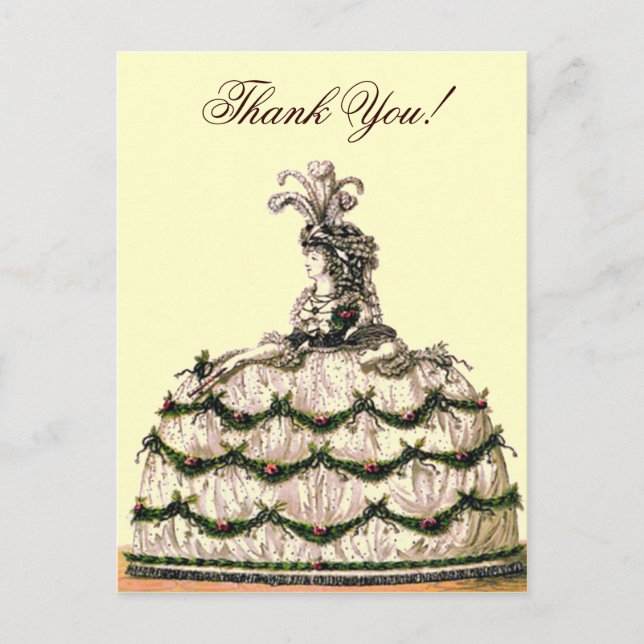 Rainha Marie Antoinette ~ Cartão postal / Convites (Frente)