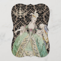 Rainha Marie Antoinette - Convites