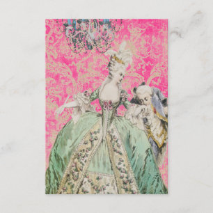 Rainha Marie Antoinette - Convites / RSVP