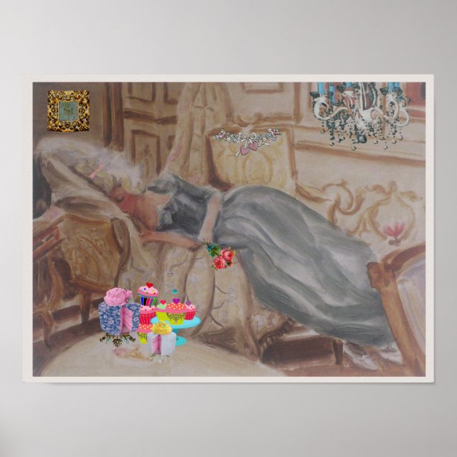 Rainha Marie Antonieta ~ Poster 16x12 (Frente)