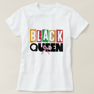 Rainha Negra - Camisa T Mês de História Negra