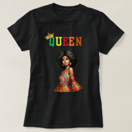 Rainha Nubiana: Camiseta da Bela Mulher