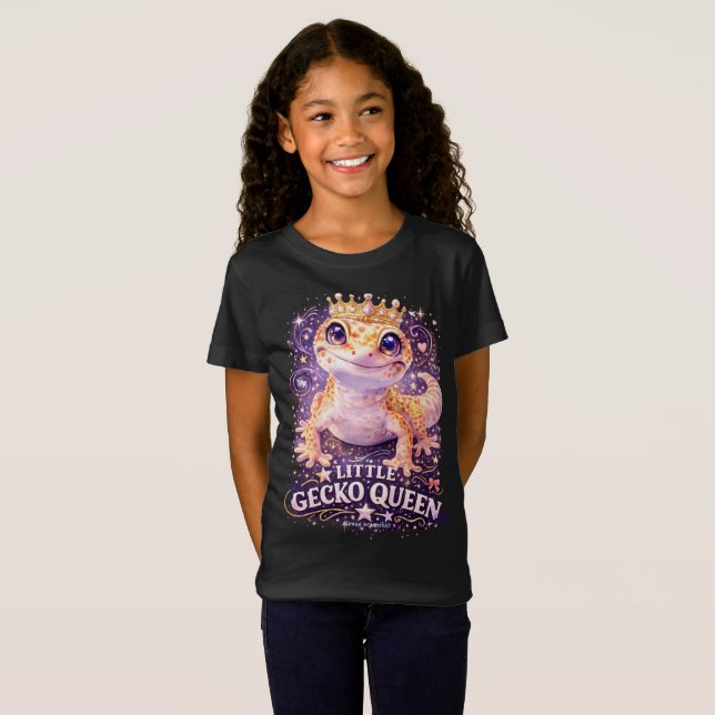 RAINHA PEQUENO GECKO - Camiseta (Frente Completa)