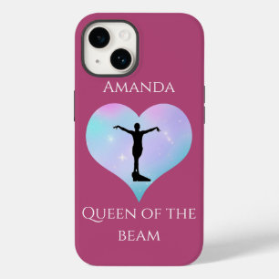 Rainha Rosa Da Ginástica Do Feixe Personalizada