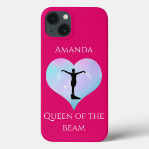Rainha Rosa Da Ginástica Do Feixe Personalizada