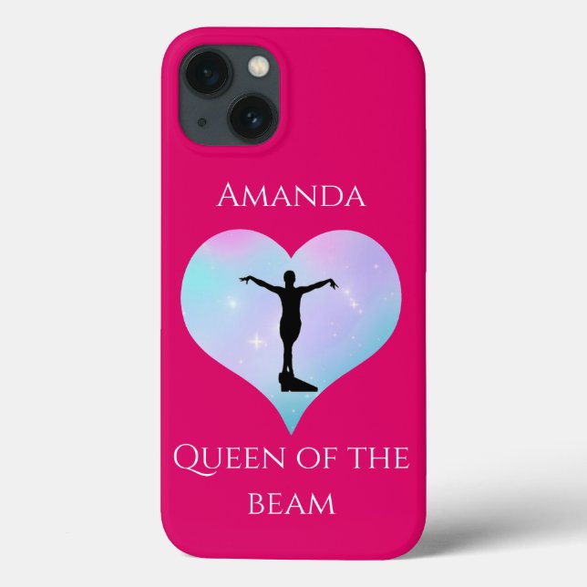 Rainha Rosa Da Ginástica Do Feixe Personalizada (Verso)