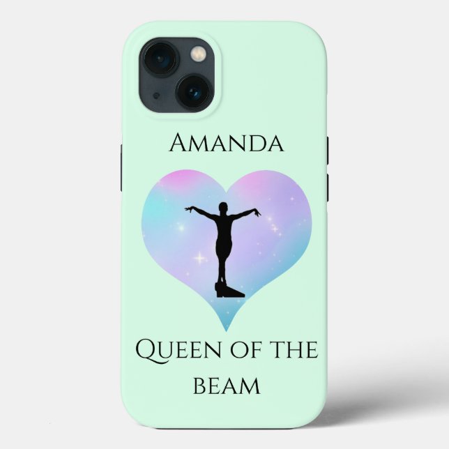 Rainha Rosa Da Ginástica Do Feixe Personalizada (Verso)