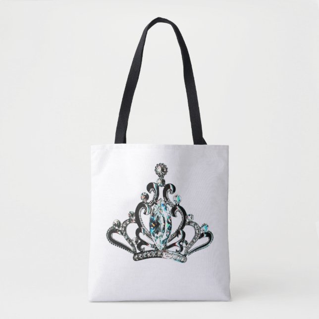 "Rainha" Tiara Tote Bag (Frente)