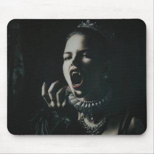 Rainha Vampira Gótica Mouse Pad – Mesa de Fantasia