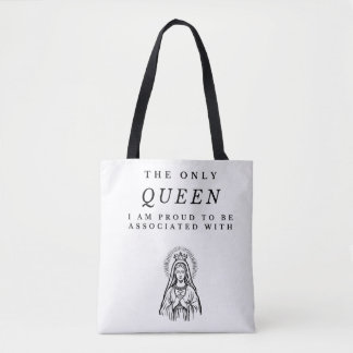 Rainha Virgem Maria Orgulho Tote Bag
