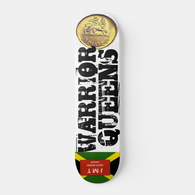 RAINHAS GUERRERAS Skateboard (Frente)