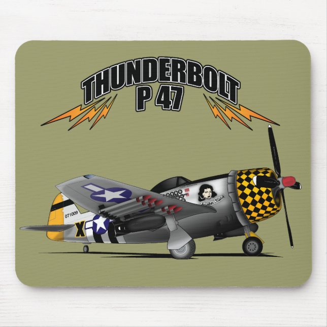 Raio P47 Mousepad (Frente)