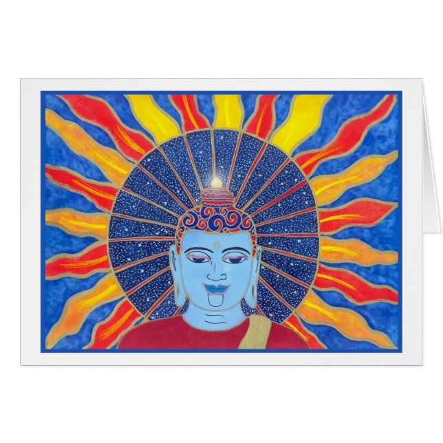 Raios do cartão da felicidade (Frente Horizontal)