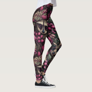Raios nas leggings de framboesas - Cuta