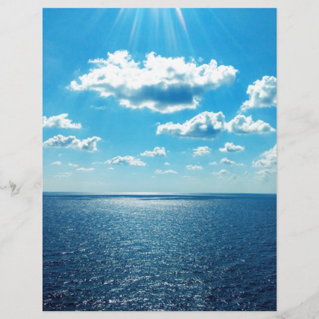 Raios sobre o mar (Frente)