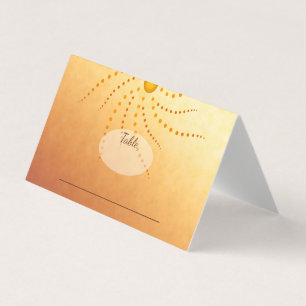 Raios solares de luz solar - casamento mandala