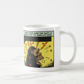 Raios X super e caneca do gorila