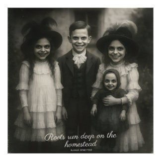 Raízes correm impressão de fotos profundas