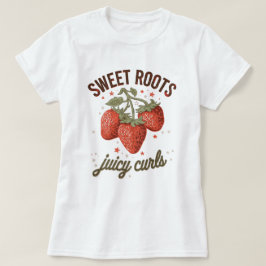 "Raízes Doces" Camiseta de Apreciação de Cabelo de
