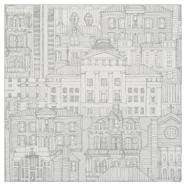 Raleigh NC toile Tecido prata