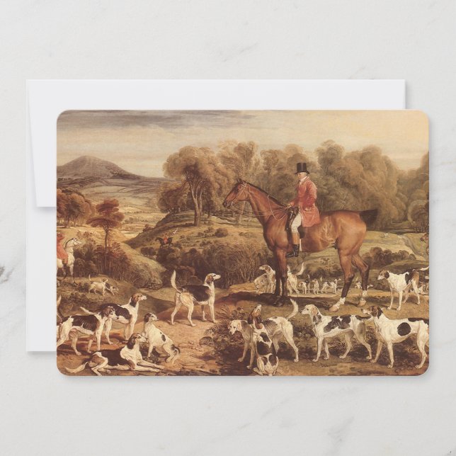 Ralph Lambton e seus Hounds por James Ward (Frente)