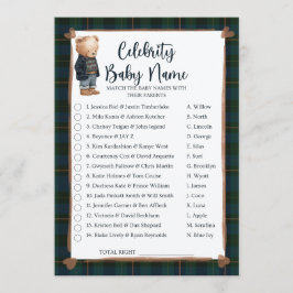 Ralph Lauren Inspired Baby Shower Game