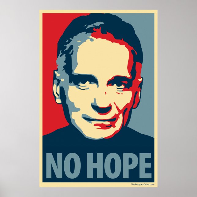 Ralph Nader - Sem Esperança: Poster OHP (Frente)