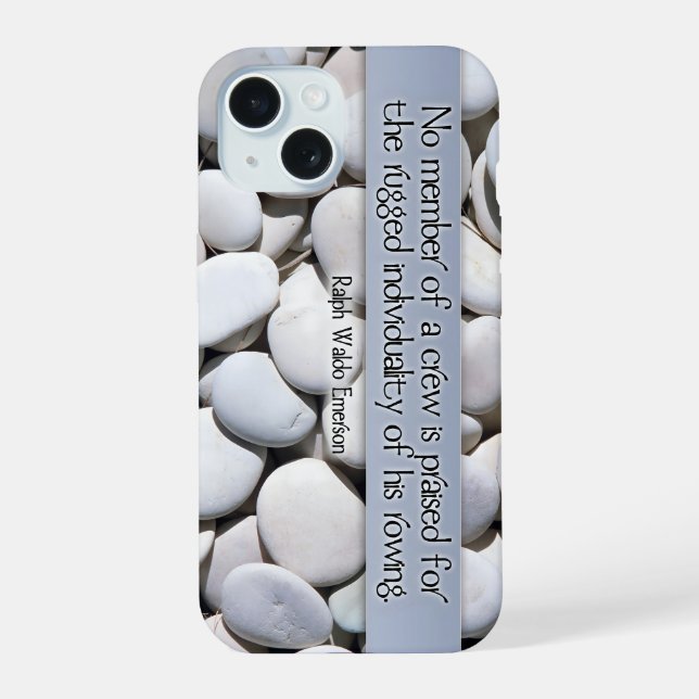 Ralph Waldo Emerson Citação Inspiracional "Tripula (Verso)