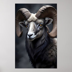 Ram Wildlife Majexpressa Poster Wallpaper