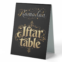 Ramadan Iftar mesa