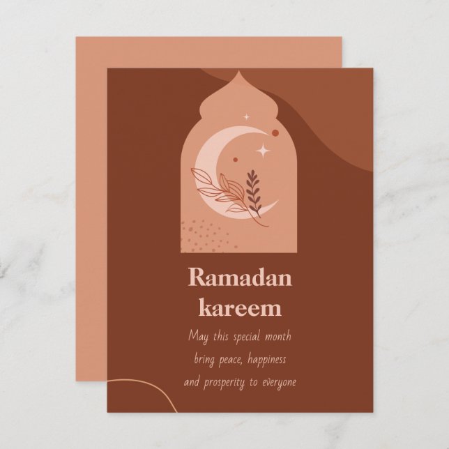 Ramadan Kareem (Frente/Verso)