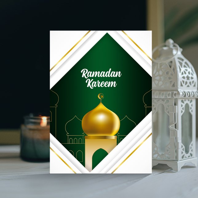Ramadan Kareem | Cartão de Saudação de Quadro Mode (Criador carregado)