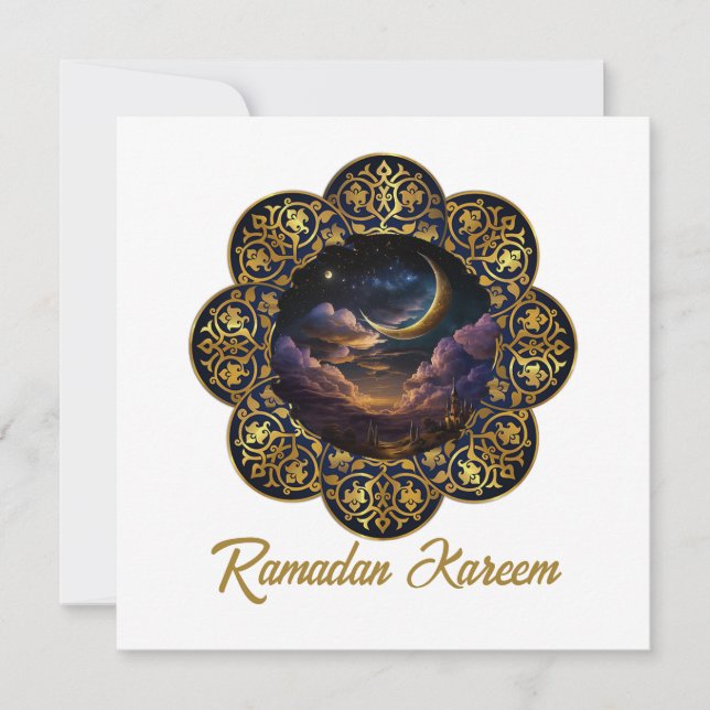 RAMADAN KAREEM MUBARAK 2024 EID MUBARAK (Frente)