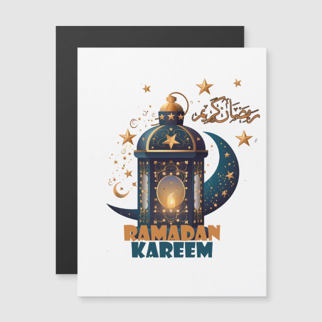 Ramadan Kareem Mubarak Lantern ramadan 2024 (Frente/Verso)