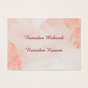 Ramadan Mubarak - cores pastel