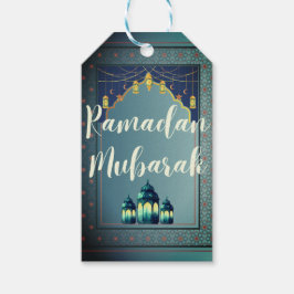 Ramadan Mubarak - Etiqueta do Presente