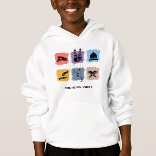 Ramadan Vibes Hoodie para Crianças   SVG personali