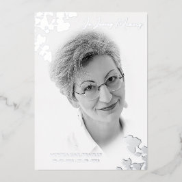 Ramais Botânicos de Foto Preto Real Silver