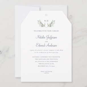 Ramal de oliveira pintado + aquarela