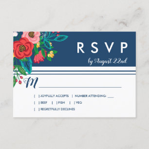 Ramalhete Folclórico - RSVP Boho Azul