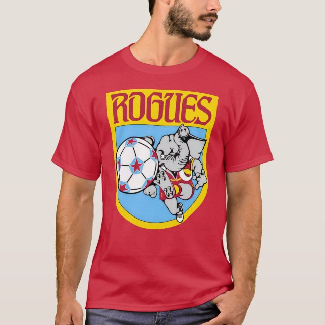 Ramblin' Rogues de Camisa Retro de Memphis (Frente)