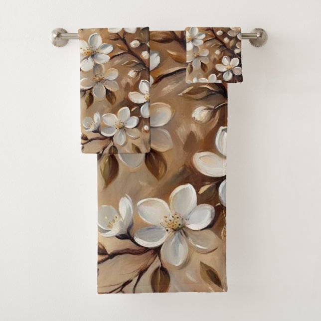 Ramificação Brilhante 11 Toalhas Banho (Insitu)