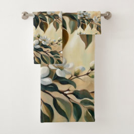 Ramificação Brilhante 12 Toalhas Banho