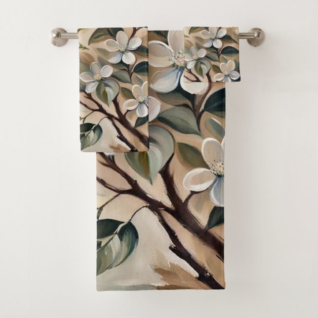 Ramificação Brilhante 13 Toalhas Banho (Insitu)